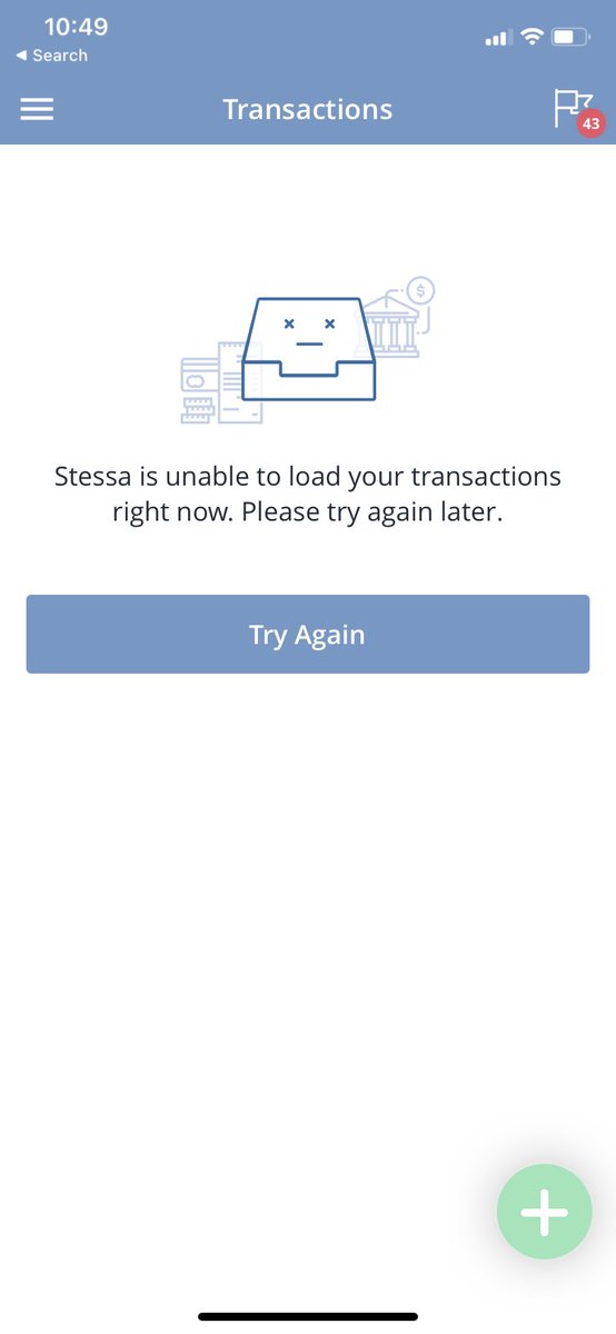 LacticAddict's tweet image. Hi @stessaHQ is the app down? Haven’t been able to view or add transactions since Thursday.
