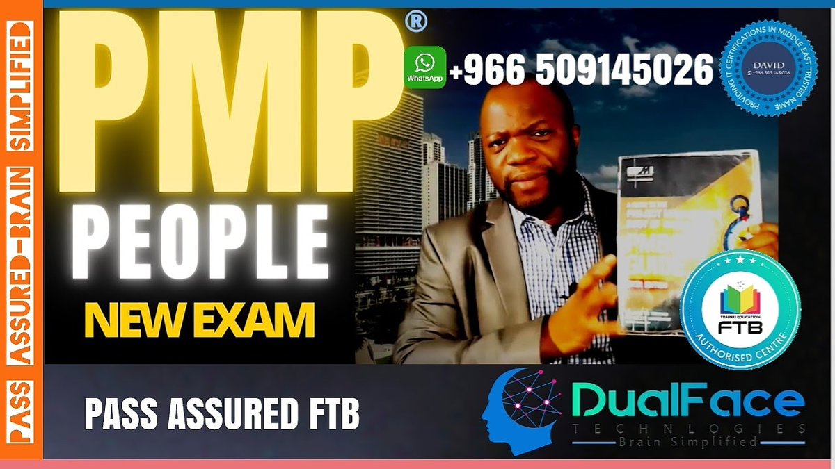 dualfacetech's tweet photo. PMI PMP NEW EXAM FOR YOU.

pass assured ftb
. 
Accredited center. 
Brain simplified.
 
Dev : +966 509 145 026 
https://t.co/xIITWF2MMW 
#pmp #dualface https://t.co/O5wE0Chj6t