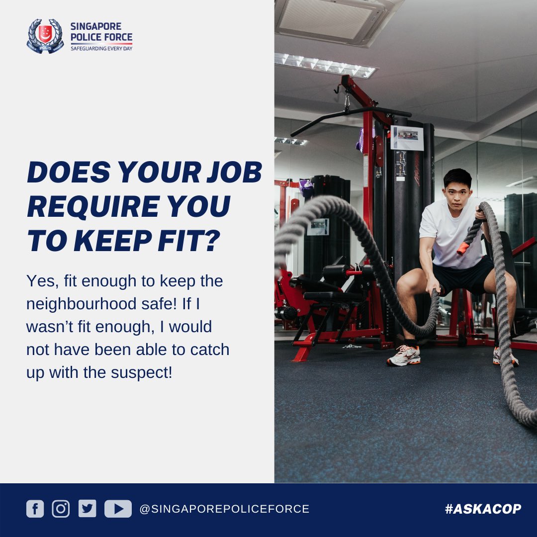 SingaporePolice's tweet photo. #AskaCop: You see them on the streets all the time, but what do you know about them? Learn more about our Ground Response Force officers – straight from the horse’s mouth with Sgt Demian from Geylang Neighbourhood Police Centre! #Singaporepoliceforce https://t.co/uBRojfiUPw
