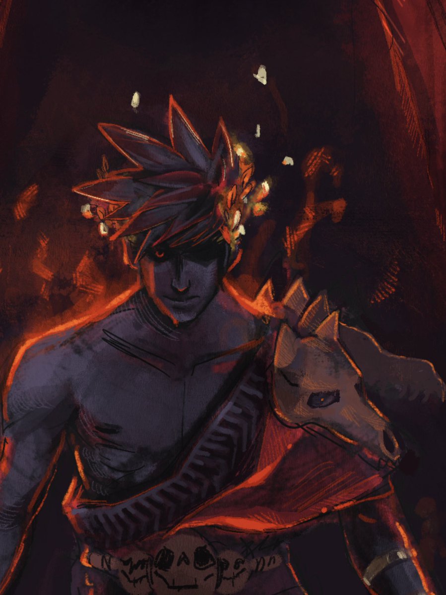 lacunalore's tweet photo. Some #HadesGame fan art inspired by everyone’s favorite Doom Daddy
.
.
.
#zagreus #hades #hadesgamefanart #HadesFanart #Ares https://t.co/Xp9dfLhq0M