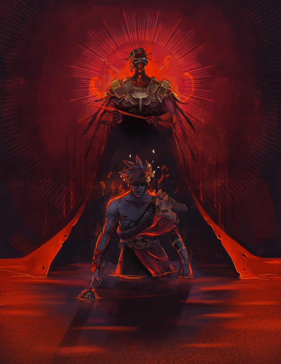 lacunalore's tweet photo. Some #HadesGame fan art inspired by everyone’s favorite Doom Daddy
.
.
.
#zagreus #hades #hadesgamefanart #HadesFanart #Ares https://t.co/Xp9dfLhq0M