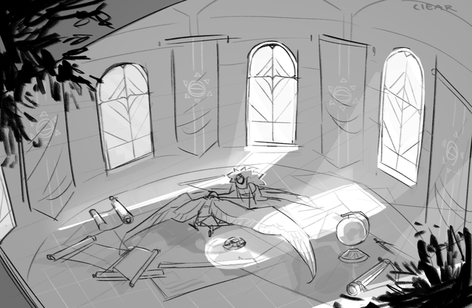 antarctic empire doodle i might finish one day 
