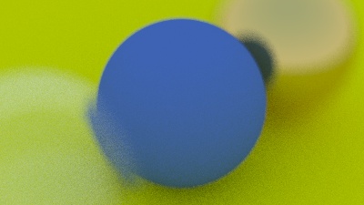 wookai's tweet photo. Add configurable aperture to camera to simulate depth of field https://t.co/JvBG9yCC8I #raytracinginoneweekend #rustlang #raytracing #learningproject https://t.co/uy3BwPxxV3