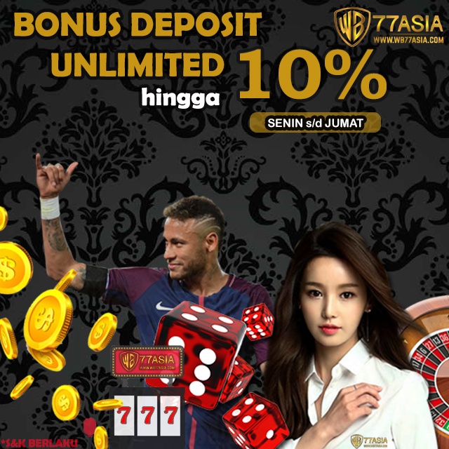 wb77indo's tweet photo. BONUS DEPOSIT UNLIMITED HINGGA 10% hanya berlaku dari SENIN s/d JUMAT , baca selengkapnya di halaman PROMOSI!

LINK DAFTAR : https://t.co/3HvI7VJ1Yd

#wb77asia #wb77indo #wb77 #wb77net #liputangoal #viral #indonesia #gameonline #situsjuditerbaik #situsjudiresmi #bonusdeposit https://t.co/Csrg9ZyW6o