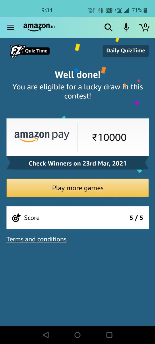 polawalaparimal's tweet image. #AmazonQuiz #AmazonQuizAnswer #QuizTime #QuizTimeMorningWithAmazon #Quiz #Amazonpay