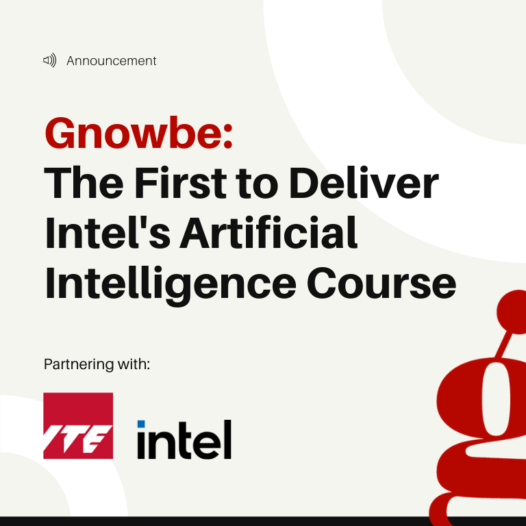 gnowbe's tweet photo. 📲 Gnowbe: The First to Deliver Intel's #ArtificialIntelligence Course
We are proud to be partnering with @Intel and @ITESpore to launch "AI For Citizens".
Find out more about Gnowbe: https://t.co/ksN12H8GrL
Article: https://t.co/UTEAi8iEB7
#microlearning #learnwithimpact https://t.co/K6KZeaxxAW