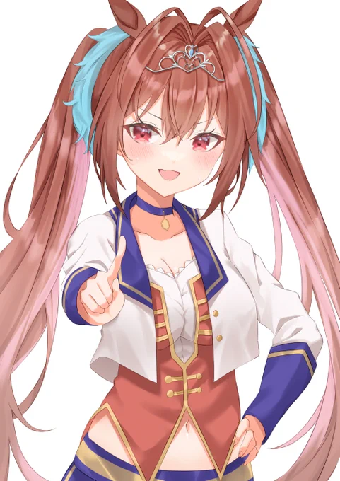 1着獲ったときのこの顔好き一緒に人生駆け抜けてくれそう
#ウマ娘  #ダイワスカーレット 
