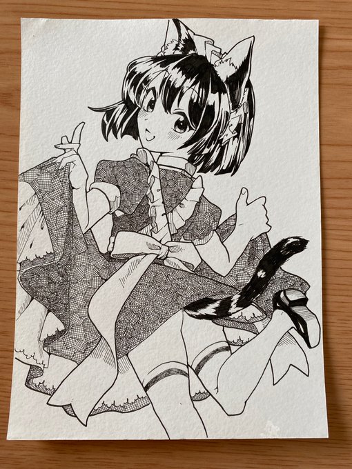 ロリ猫耳メイド完成〜 