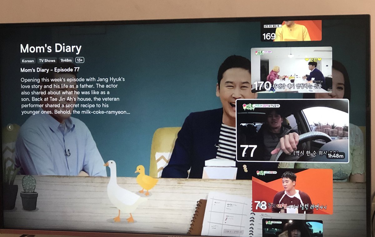 xotar's tweet photo. @Viu_ID kenapa ya mom’s diary/runningman/all the buttler hrs disearching baru muncul dan ga ada  dihalaman home/variety show, sementara yang ratingnya biasa malah ga pernah dilirik nongkrong disitu? Trus episodenya cuma sampai 170? Kalau diweb selalu lengkap, mohon diperbaiki https://t.co/Kp7SHEmvSE