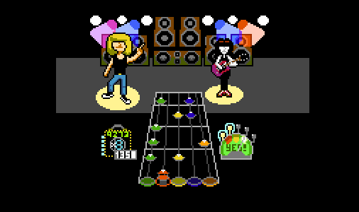 DrPixel8's tweet photo. Guitar Hero for SNES for today's @Pixel_Dailies  

#rhythmgame #pixel_dailies #pixelart https://t.co/GS9Pok27iM