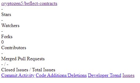 BeflectFinance's tweet photo. cryptozen5/beflect-contracts https://t.co/jfqlM7Ujed