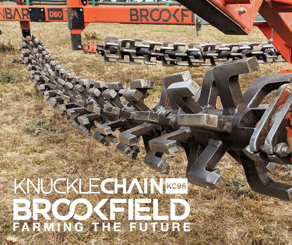 Brookfield_Ag's tweet photo. Get the job done with the #KnuckleChain KC96.
Stand out features of this #tool include:
πΎ Prefect for #erosion sensitive soil
πΎ Ideal for #soillevelling
πΎ #Stubble #mulching at 20km/h
πΎ Suitable for all soil types
πΎ All-in-one preparation and #seedingchain https://t.co/idjiYjdao4