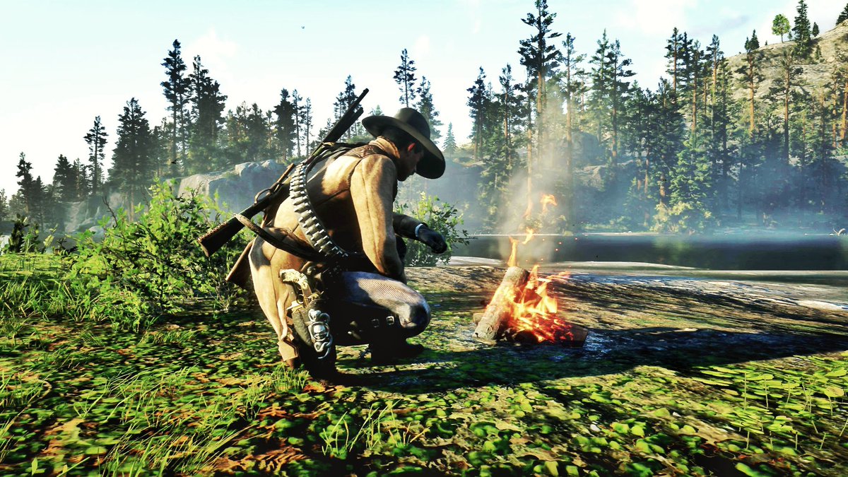 Absinthe0fLight's tweet photo. Life is hard, make the most of the little things. #RDO #RedDeadOnline #redredemption2 https://t.co/dwVfmpLPV7