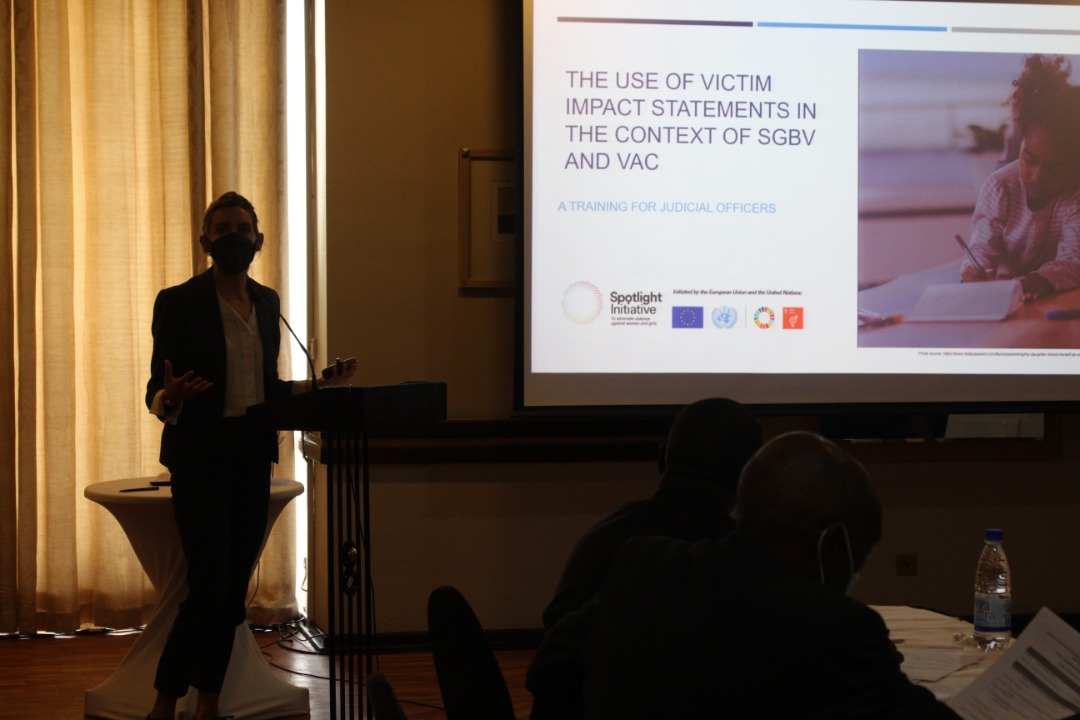 nc_ryan's tweet photo. Pleased to have presented to the Victim Friendly System coordination platform on the @UNICEFZIMBABWE and @JSCZim work under @GlobalSpotlight - a training manual for judiciary on #victim impact statements and how these are used in the final stages of trial  #gbv https://t.co/Ig1IUTVPYc