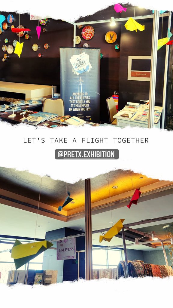 Let’s take flight together....showcasing @101FlyingSecrets books at #Pretx show #ParkHyattHyderabad, #Books, #Aviation, #AirTravel , #AmusingInfo, #Trivia, #Flying, @kamini_saraf, @WeAreHyderabad,