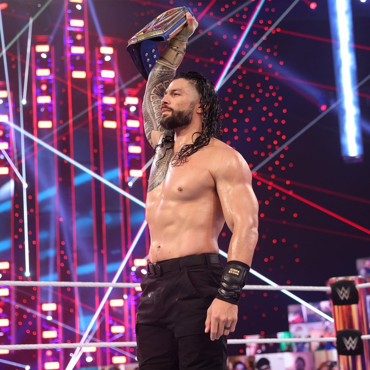 sarthak_khavdu's tweet photo. #NewProfilePic #YourWinner #AndStill our @WWE #UniversalChampion, #TheBigDog, @WWERomanReigns.π₯π₯ Roman Reigns is finally headed into the main event of #Wrestlemania. #WreckEveryoneAndLeave #ShowUpAndWin #HeadOfTheTable #TribalChief. Love you the Most #MyIdol.ππππβ€β€ https://t.co/fGnukIKDBv