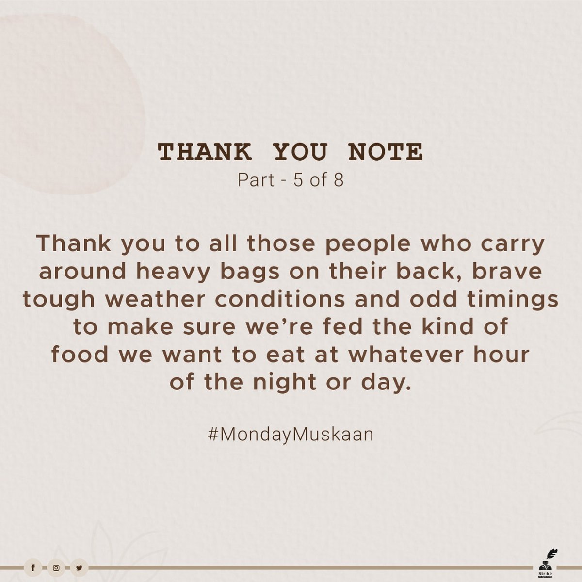 strchords's tweet photo. #thankyounote #MondayMotivation #mondaythoughts #MondayMorning https://t.co/jOY4HeXNMz