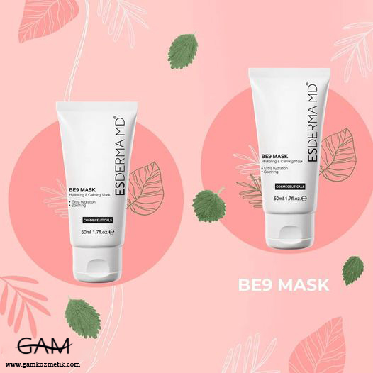 Özellikle gün boyu toz, nem ve güneş ışığı gibi ciltler ve agresif cilt bakım işlemlerinden sonra bir kurtarıcı niteliği taşıyan BE9 mask ile ciltteki nem bariyerini güçlendirirken cildi derinlemesine yatıştırır. . .