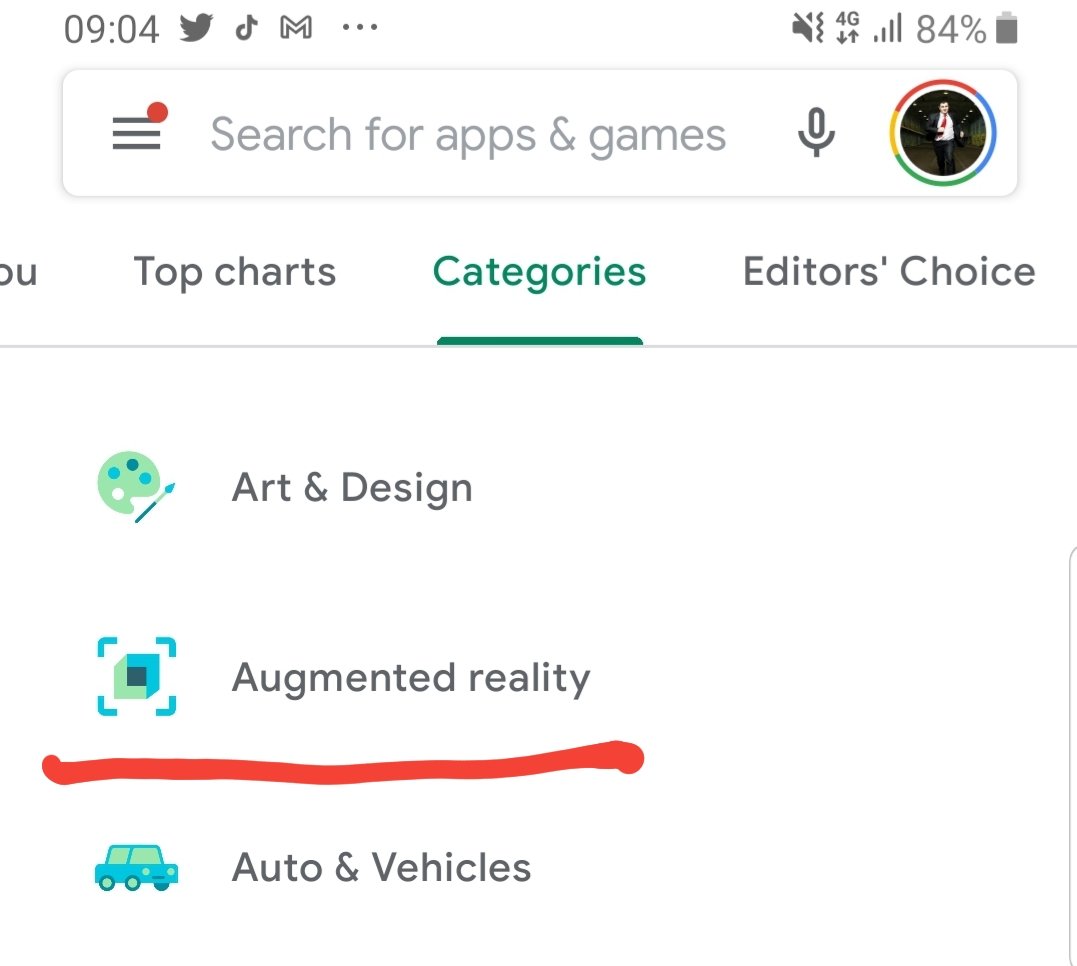 arloopa's tweet photo. @GooglePlay @GoogleARVR @Google common guys, you missed us in this category :))
#ARLOOPA is #N1 #AugmentedReality App with highest user reviews and rating. Leading #AR App and Platform and we are not exist in this #AR Apps listing. Who can FIX it ? #Thanks #GooglePlay https://t.co/jjJ7xeDUYF