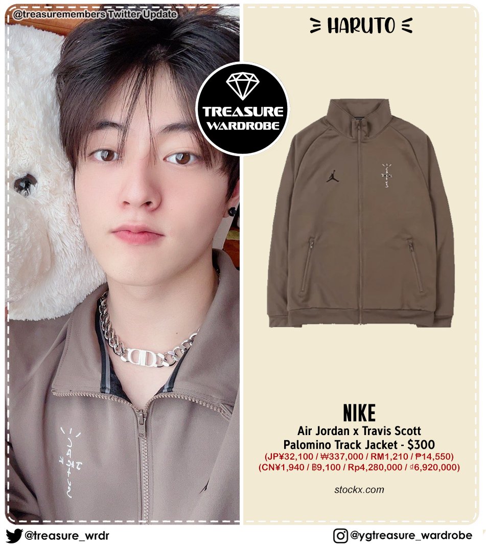 travis scott jordan track jacket