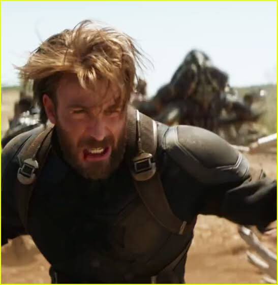 i just think chris evans with long hair