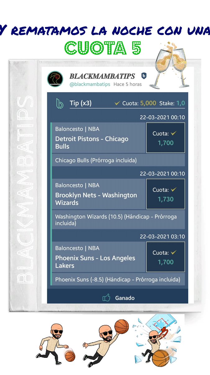 Mejores tipsters nba telegram