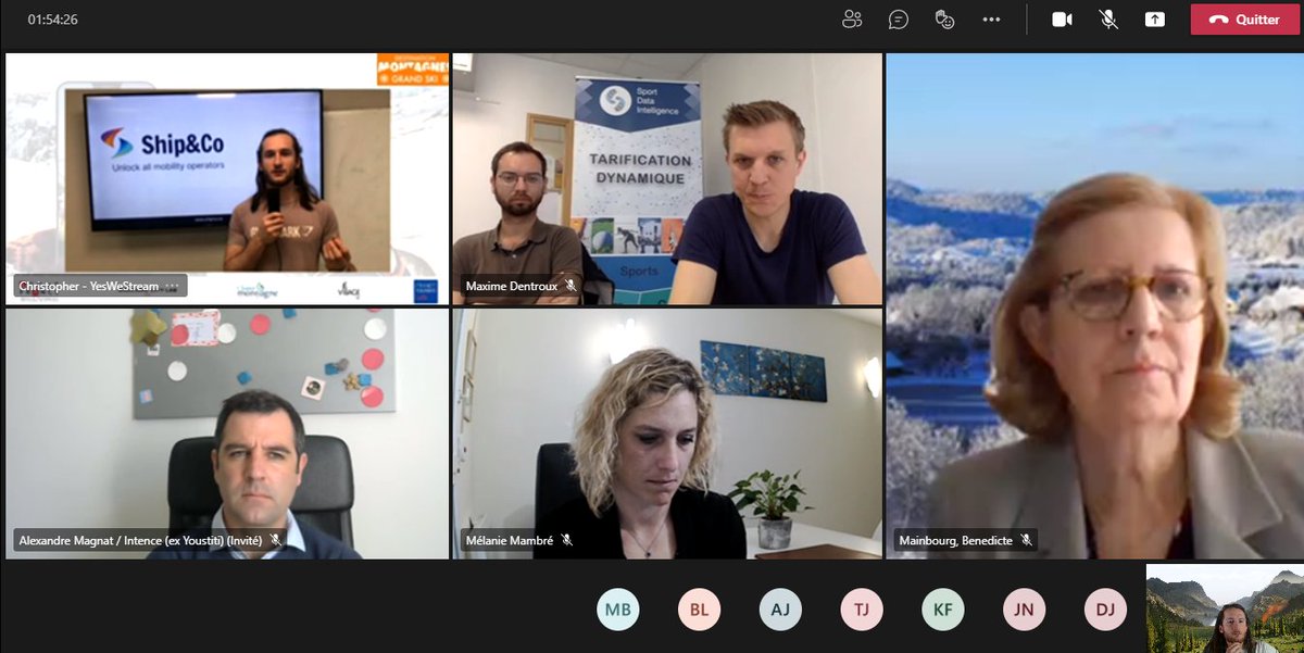 Ship&amp;Co est e-présent pour l'ouverture de l'événement Destination Montagnes-Grand Ski 2021 !⛷️

C'est parti !🥳

<a href="/atout_france/">Atout France</a> <a href="/LeVillagebyCA/">Le Village by CA</a> @clustermontagne #Mobility #destinationmontagne #traveltech