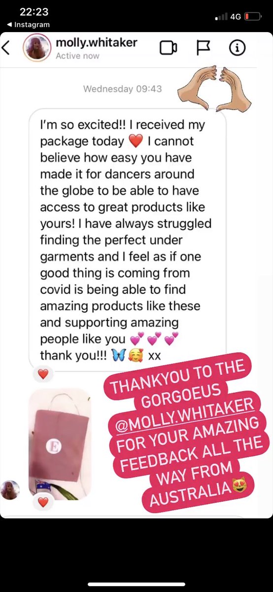 EBARELYTHERE's tweet photo. Such a lovely message all the way from Australia🥰💖 https://t.co/jldjKfczHH