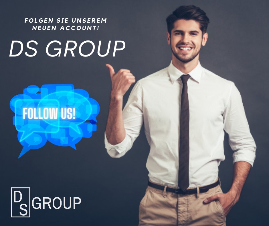 DS_hilft's tweet photo. DS hilft goes DS Group!
Als Teil der Unternehmensgruppe DS Group wird diese Seite zukünftig zusammen mit allen zugehörigen Firmen zu einem Kanal zusammengefasst. Deshalb: folgen Sie unserer neuen Seite @DSGroup_IT  um auf dem Laufenden zu bleiben!

#New #DSGroup #IT #followus https://t.co/9d5W3iAMst