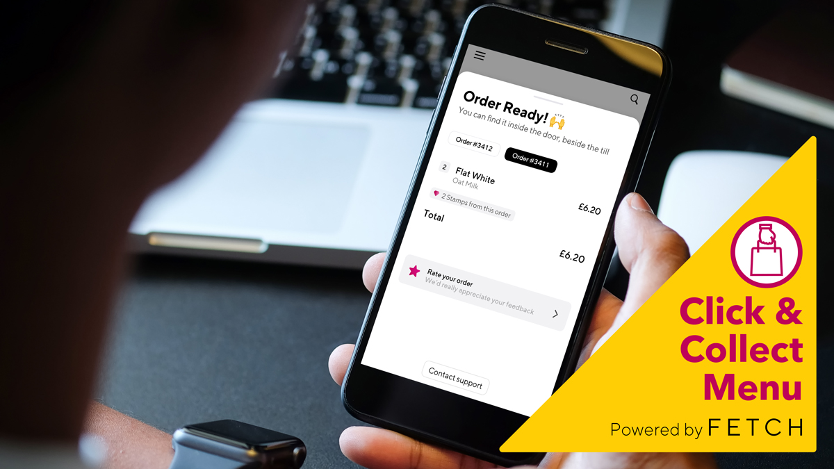 GroupFetch's tweet photo. Setting up your takeaway business? Don't forget to use FETCH Click & Collect!Read what we can offer here:https://t.co/FduNBFNyfQ
#FETCHApp #clickandcollect #OrderAhead #MobileOrderAndPay #WelcomeToFETCH #hospitalitytech https://t.co/gSNWnxLkVa