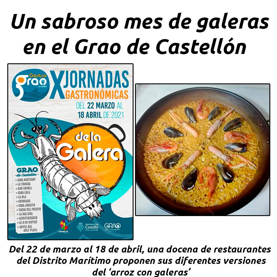 hosteleriaenvlc's tweet photo. Un sabroso mes de galeras en el Grao de Castellón
https://t.co/qEmDYboCur
@venacastello @c_valenciana #Castellon #HosteleriaEnValencia #ArrozConGaleras #JornadasGastronomicasDeLaGalera #DecimaEdicion #Galeras #Restaurantes #DistritoMaritimo #CocinaCastellonense https://t.co/PuUiH7WWKs