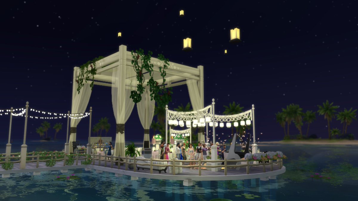 OctoBinx's tweet photo. I recently had the most epic wedding for my 3rd gen legacy Sims! I used the βSky Lantern Beach Weddingβ venue created by M1ss-B-Haven, which was a #SparkdChallenge winner π€ so pretty, and such a fun wedding β¨π
#DestinationWedding #ShowUsYourSims @TheSims https://t.co/tP2ke30rLJ