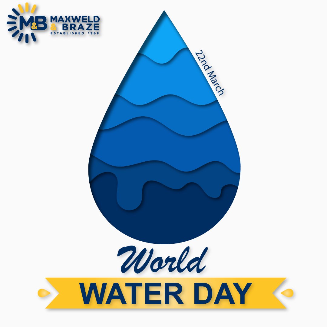 MaxweldBraze's tweet photo. World Water Day
Get in touch - 011 841 9800 or send a mail to info@maxweld.co.za
#worlwaterday #naturalenvironment #savewater #maxweldbraze https://t.co/NkB6UTJGHS