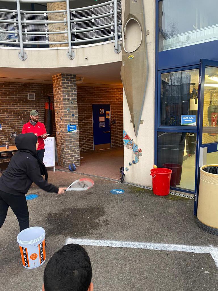 LdnSportsTrust's tweet photo. LST kids giving LYG tennis challenges a go! 
🎾 Tap up challenge (we upped the challenge and added a rotation after each tap!)
🎾 Table tennis serving challenge
🎾 Target volley challenge 

@LdnYouthGames 
#VirtualGames #ThisIsLYG #teamrbkc https://t.co/Pqy0h8GeJ8