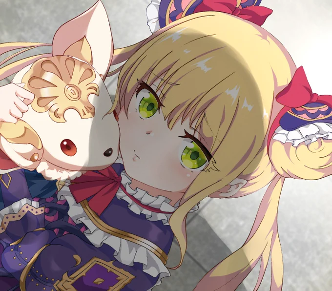 お嬢ちゃん可愛いねぇ

#イラスト 
#プリコネR 
#ルナ 