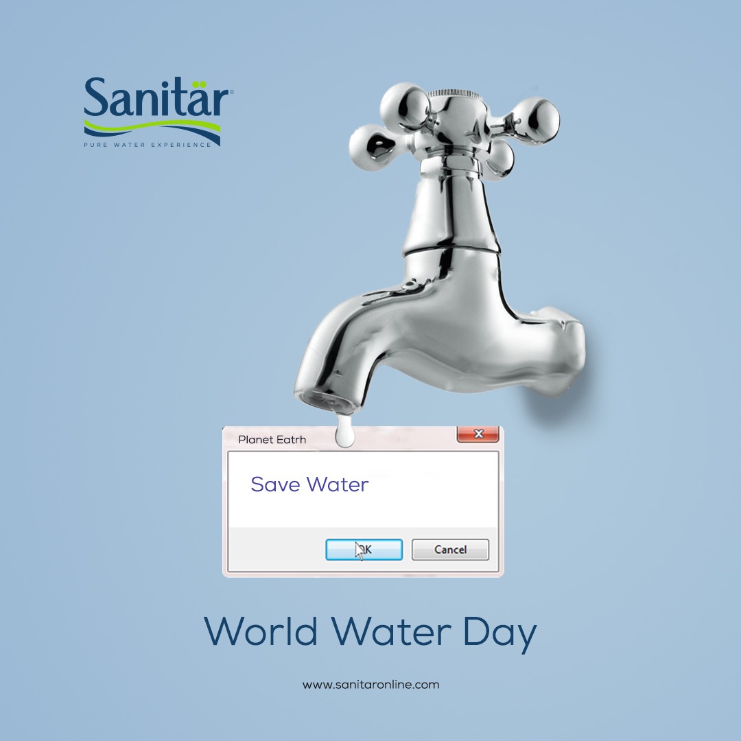 Sanitarglobal's tweet photo. Let’s make a pledge to save and wisely use water on this World Water Day. It’s everyone’s duty.

Sanitar is with you to help you on this mission. Let’s save water together.

#sanitar #savewater #savewatersavelife
#worldwaterday #waterday #savetheplanet #waterislife #globalgoals https://t.co/PhlfH4Cemq