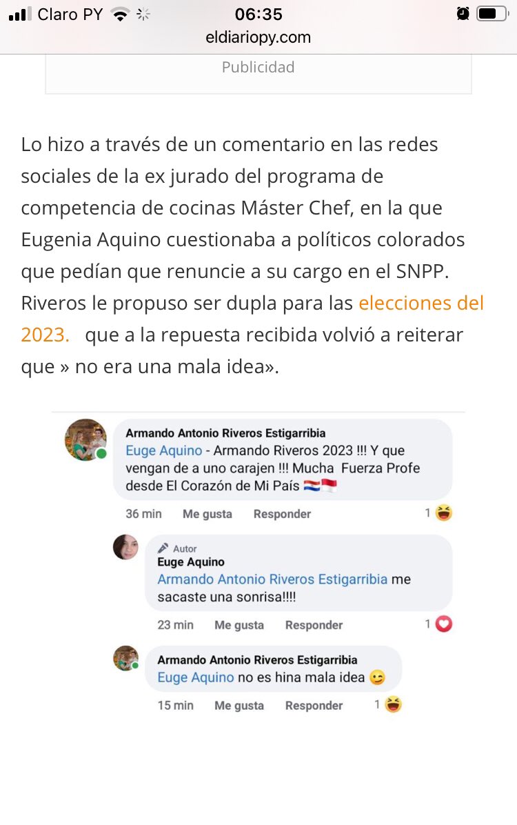 SolanoLopez7's tweet photo. Acá se explica porque hizo el circo mediático de estos días , no da puntada sin hilo , lo que no explica porque entró al SNPP en el 2016 sin concurso de méritos https://t.co/WHIHUweLo2