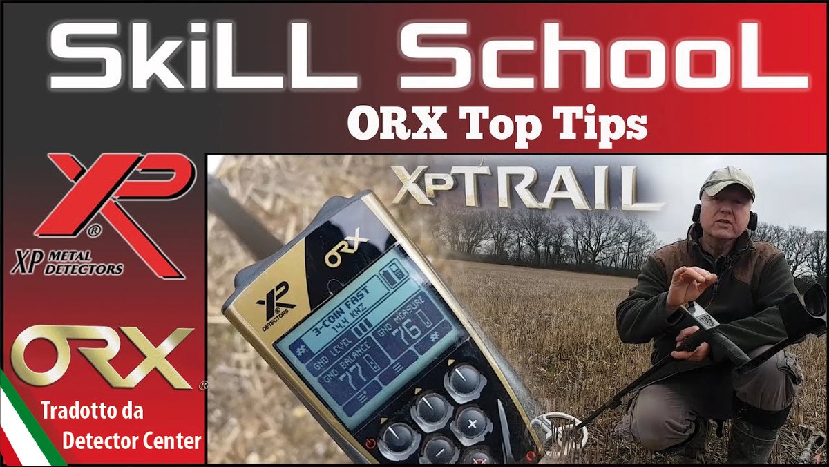 xpdetectoritaly's tweet photo. Suggerimenti utili #XPORX Come ottenere il meglio dal tuo #metaldetector. Video #xpmetaldetectors tradotto da Detector Center https://t.co/CGHW6VcShT https://t.co/lDqYU4s8MO