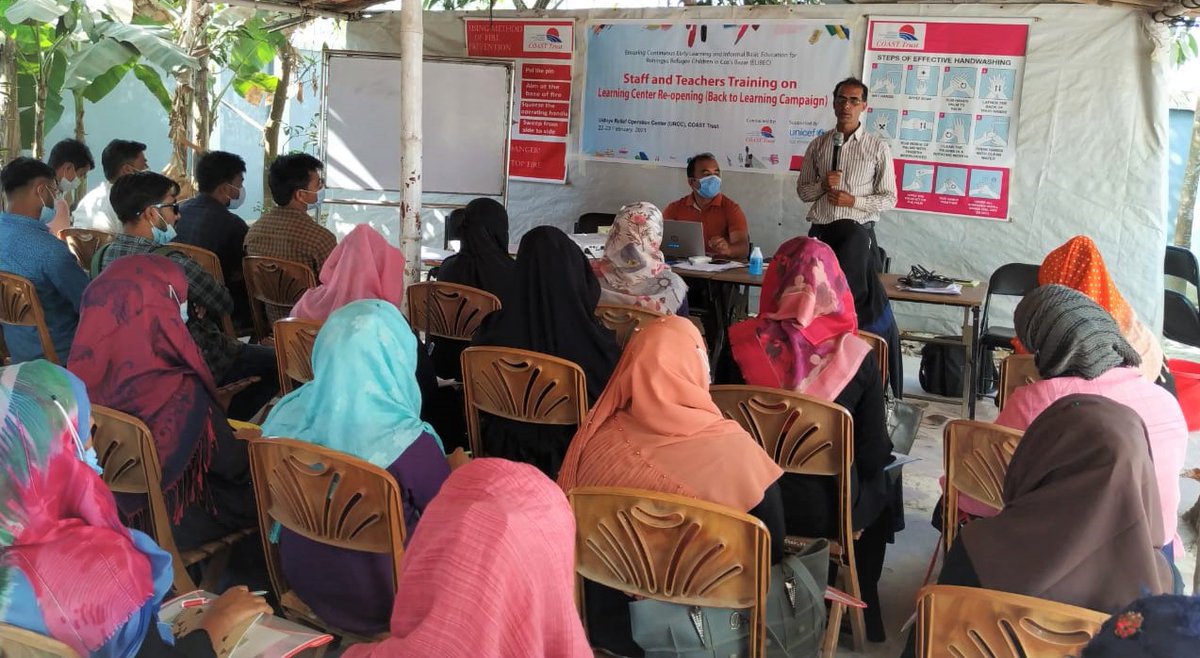 MinirKabir's tweet photo. #Back_to_Learning_campaign: #COAST_foundation #education program conducted #training for 97 Staff and Teachers. https://t.co/xH5EdQx1iN