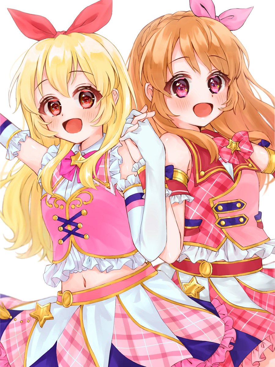 天色てと в X: „#アイカツ #星宮いちご #大空あかり #イラスト