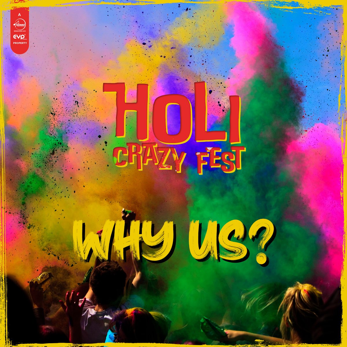HoliCrazyFest's tweet photo. There's no chance you should be missing the Holi Crazy Fest at all. As we've so many reasons for you to come and celebrate Holi with us👆🏼 

#holi #bpraak #delhi #delhiholi2021 #holidelhi2021 #holidelhi #delhiholi #holi2021 #holifest #holifestival #holifestivalofcolours #holihai https://t.co/YsJNXdcuIY