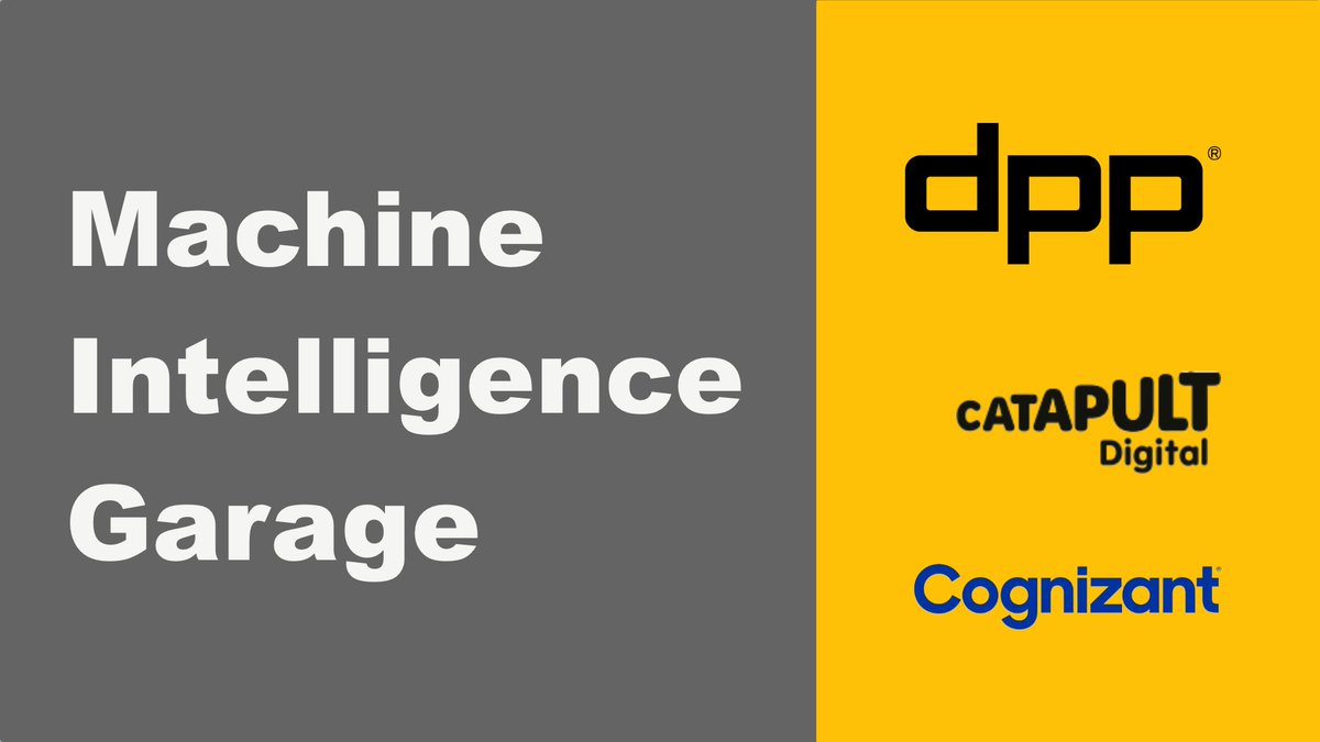 Take a peek inside the Machine Intelligence Garage: thedpp.com/news/mi-garage

Recently we teamed up with <a href="/Cognizant/">Cognizant</a> and <a href="/DigiCatapult/">Digital Catapult</a> to learn more about the value AI &amp; ML can bring to media companies, broadcasters and studios.