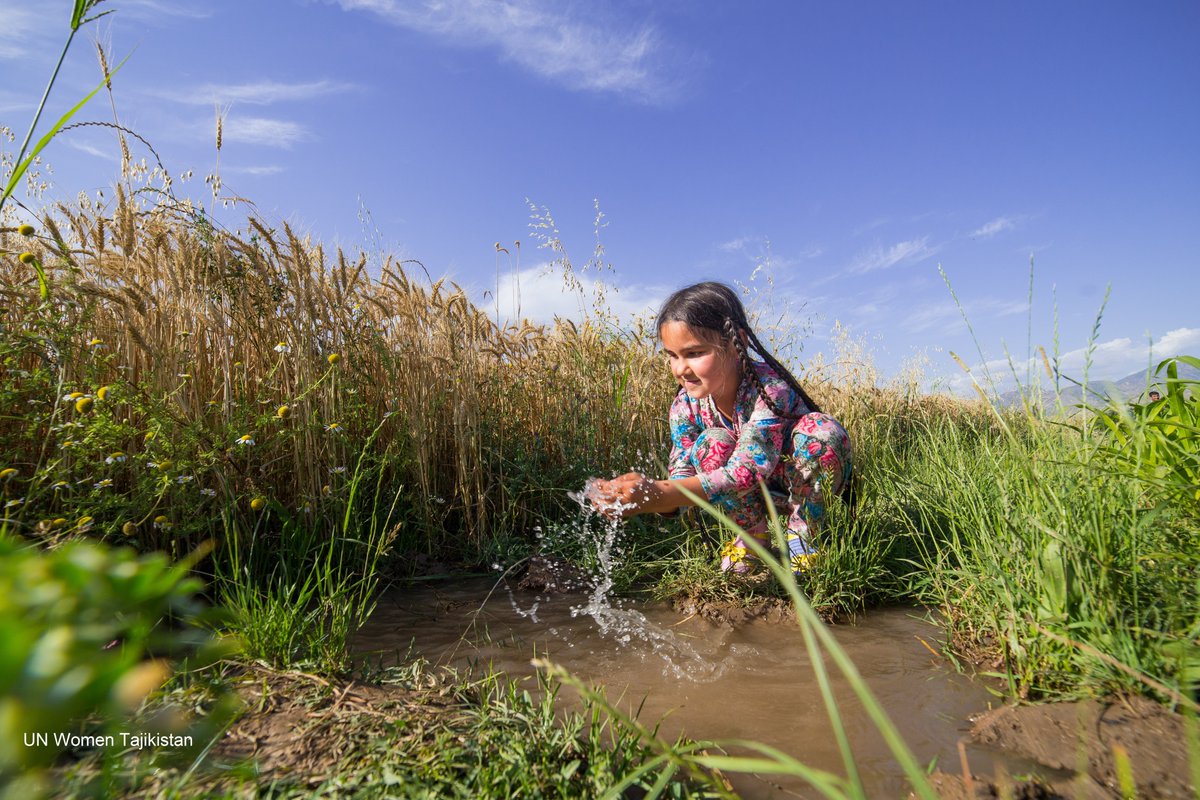 UNinTajikistan's tweet photo. Today is the #WorldWaterDay! In #Tajikistan with its huge #waterresources still, 78 percent have only basic drinking water services. UN works with state and development partners to ensure everyone has access to #safewater and #sanitation. #WaterIsLife https://t.co/3bZV6rSoC1