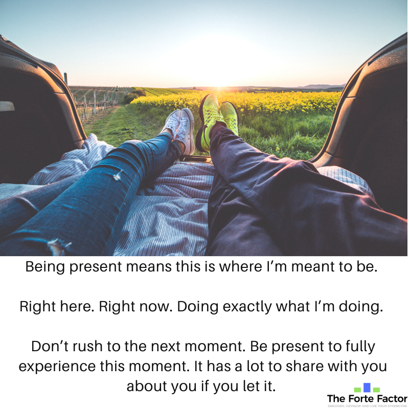 TheForteFactor's tweet photo. The only way to enjoy every moment, and to see opportunities you otherwise would have missed, is to be totally present. 

Be here: physically, mentally, emotionally. Be present

#motivationmonday #bepresent #enjoythismoment #lifecoach #powerwithin #thefortefactor https://t.co/rftFagIQBK