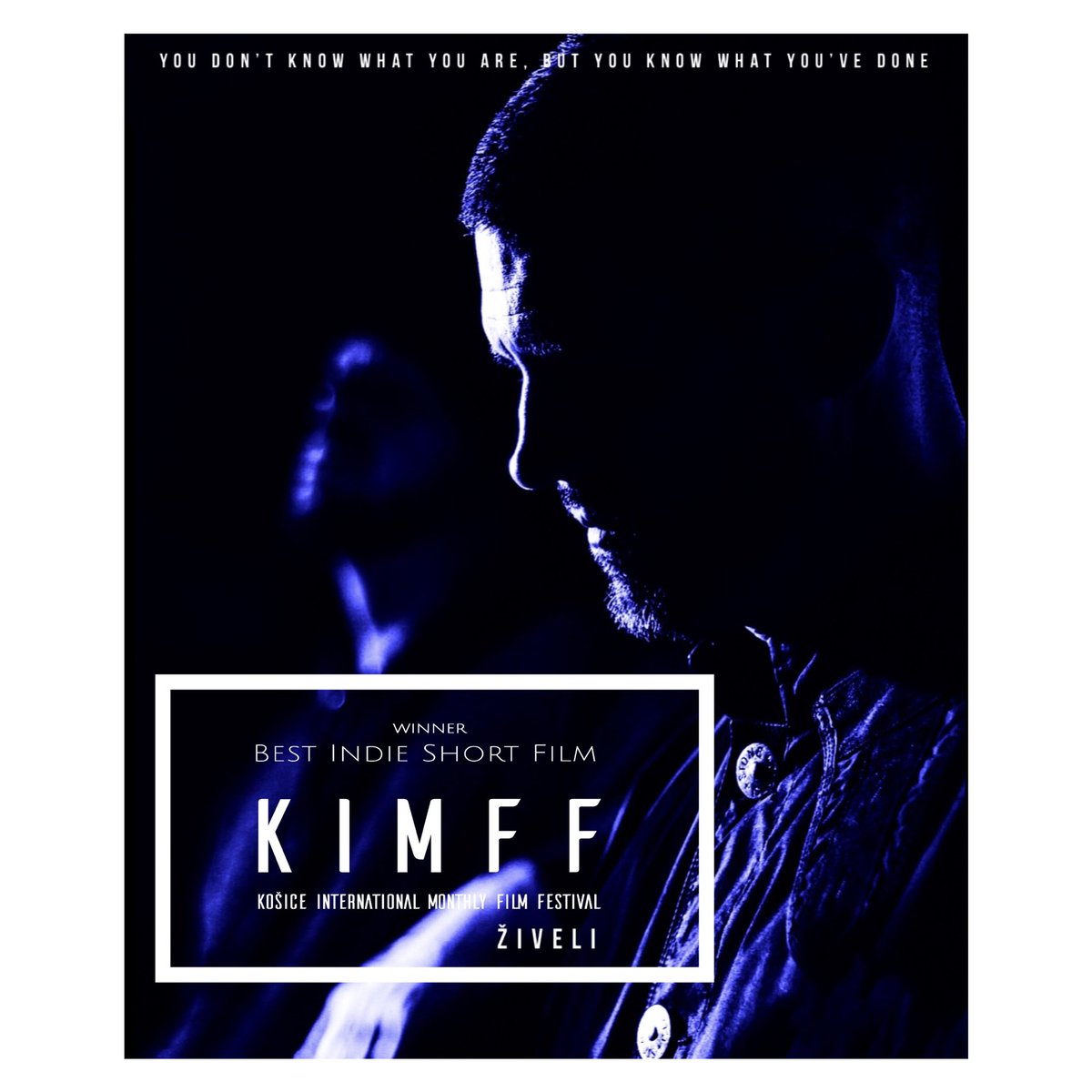 Dench_5's tweet photo. So the short film that I wrote and featured only went and won an award for Best Indie Short Film. Massive thanks to the supremely talented humans who pretty much done all the work. - Srbo @imbradleyturner @harleyemchapman Ben @AlessandraLonie 🖤🤍 https://t.co/MPqkqMeMsI