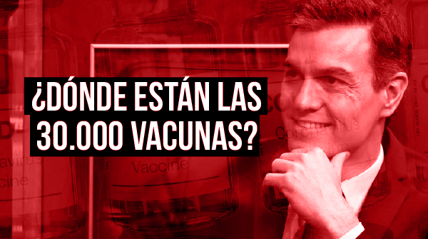 CiudadanosCs's tweet photo. ⚠️En plena jornada de vacunación desparecen 30.000 vacunas de los informes diarios del Ministerio de Sanidad.

⁉️ ¿Qué explicación tiene el Gobierno?
⁉️ ¿Hará público su destino?
⁉️ ¿Cuándo piensa rendir cuentas?

🏛 Lo preguntamos en el @Congreso_Es https://t.co/Kf6MrxhgLT