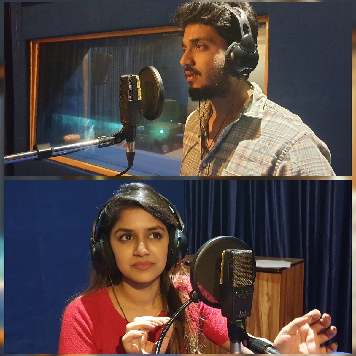 Bangalore Times (@bangaloretimes1) on Twitter photo . @PrakhyathMP and <a href="/itssanjanaanand/">Sanjana Anand</a> begin dubbing for their upcoming film, the five director film helmed by <a href="/Shashank_dir/">Shashank</a> @kmchaitanya <a href="/pawanfilms/">Pawan Kumar</a> <a href="/jayathirtha77/">jayathirtha Jayanna</a> and <a href="/yogarajofficial/">ʏᴏɢᴀʀᴀᴊ ʙʜᴀᴛ</a> . @PrakhyathMP and <a href="/itssanjanaanand/">Sanjana Anand</a> begin dubbing for their upcoming film, the five director film helmed by <a href="/Shashank_dir/">Shashank</a> @kmchaitanya <a href="/pawanfilms/">Pawan Kumar</a> <a href="/jayathirtha77/">jayathirtha Jayanna</a> and <a href="/yogarajofficial/">ʏᴏɢᴀʀᴀᴊ ʙʜᴀᴛ</a>
