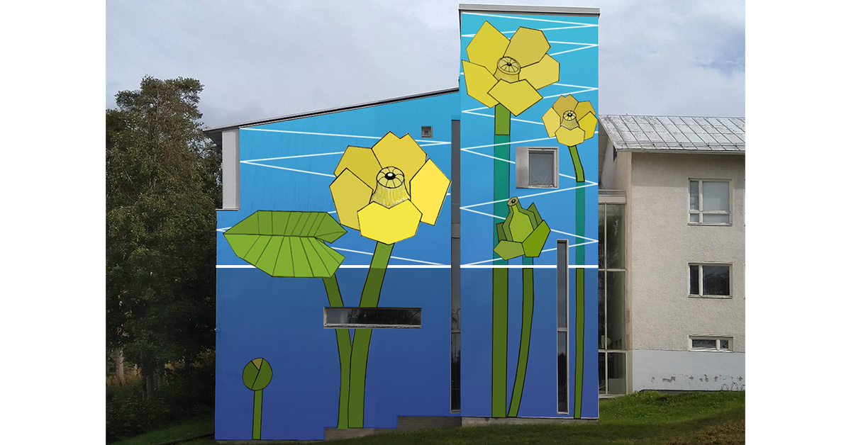 LABin Muotoiluinstituutin kuvataiteen ja Mitra Imatran rakennuttajan yhteistyönä toteuttama muraalikilpailu on ratkennut.

Kilpailun voitti kuvataiteen opiskelija Hanna Kettunen ehdotuksellaan "Ulpukat". 💎

→ Lue lisää: lab.fi/fi/uutiset/ima…

#LABfinland
<a href="/Imatrankaupunki/">Imatran kaupunki</a>