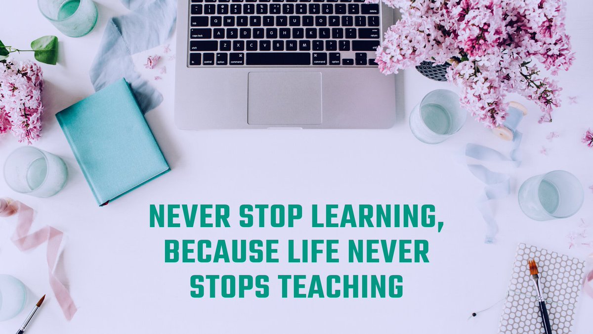 A little bit of #MondayMotivation 🙌
#LearnedLive #QOTD #Learning #OnlineLearning