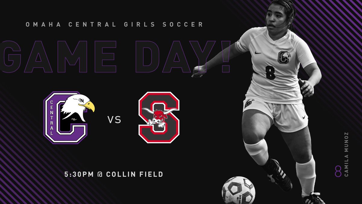 Rise and shine, Eagle Nation...it’s GAME DAY!!!! 🌞🦅⚽️ Head over to Collin Field at 5:30PM to cheer on your Eagles as they match up against the South High Packers! 

Varsity kicks off @ 5:30; JV @ 7:30. 
#downtownproud #youngteambigdreams 
<a href="/nebraska_talk/">Nebraska Soccer Talk</a> <a href="/CentralNest/">Central Nest</a> <a href="/OPSCHSAth/">Omaha Central High Athletic Department</a>
